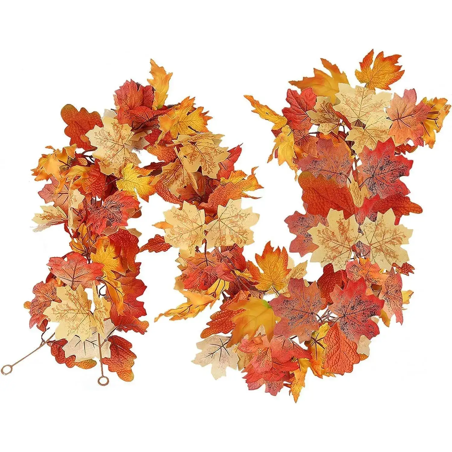 5.7 Ft Autumn Maple Leaf Vine Decor for Home & Parties - Image 4