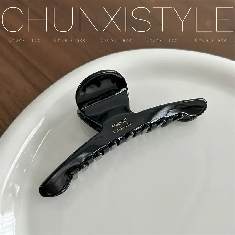 Chunxistyle Acrylic Shark Clip Black High Grade - Image 7