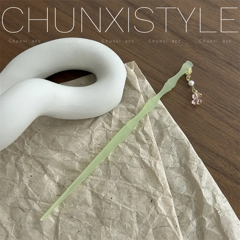 Ancient Tassel Hairpin for Women Chinese Style Updo