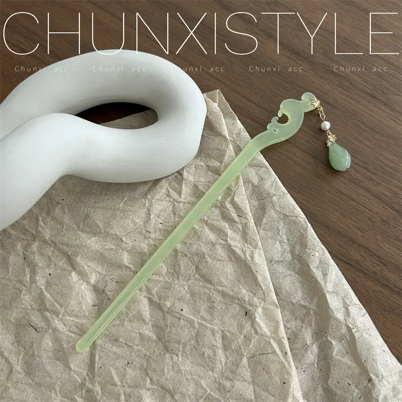 Ancient Tassel Hairpin for Women Chinese Style Updo
