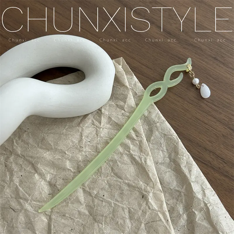 Ancient Tassel Hairpin for Women Chinese Style Updo