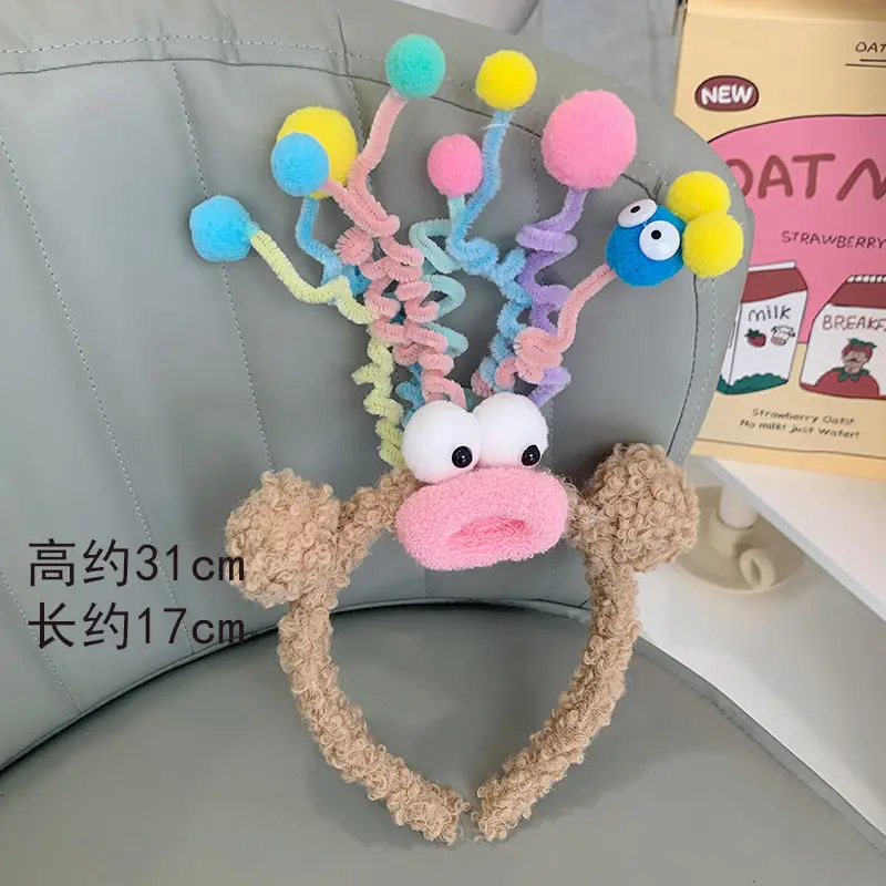 Handmade Rainbow Cake Twist Headband for Kids - Image 11