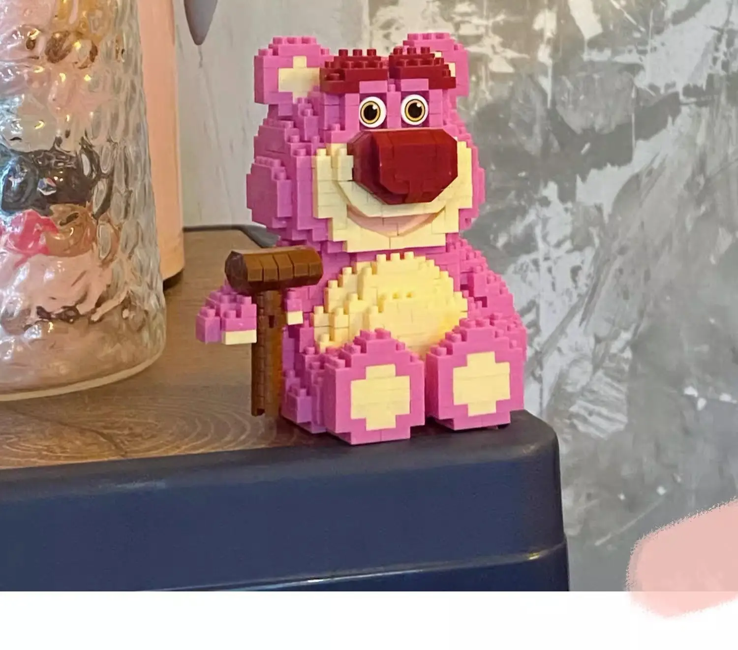 Micro Particle Strawberry Bear Doll 17x8x11cm — feature 8