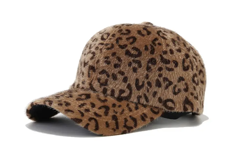 Leopard Print Fluffy Beanie for Women Winter Warm — feature 8