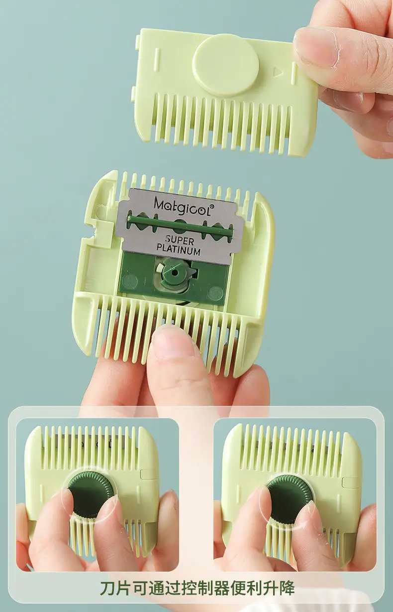 Two-in-One Bangs Comb for Adults Anti-Cut Repair — feature 12