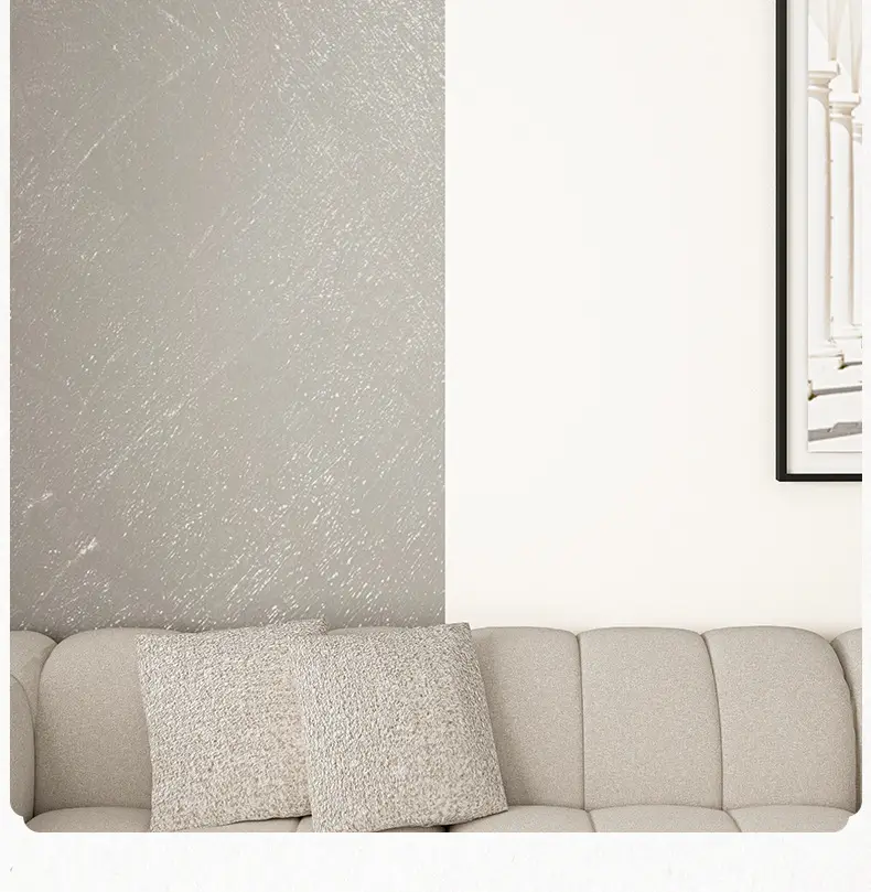 Putty White Non-Transparent Solid Color Self-Adhesive Wallpaper for Student Dormitory Rental Room Wall Background Waterproof and Moisture-Proof — feature 13
