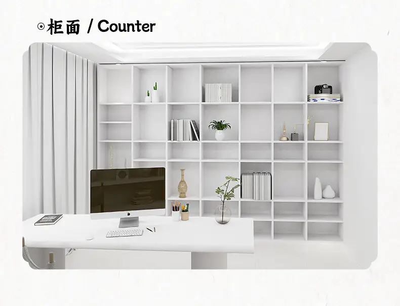 Putty White Non-Transparent Solid Color Self-Adhesive Wallpaper for Student Dormitory Rental Room Wall Background Waterproof and Moisture-Proof — feature 33