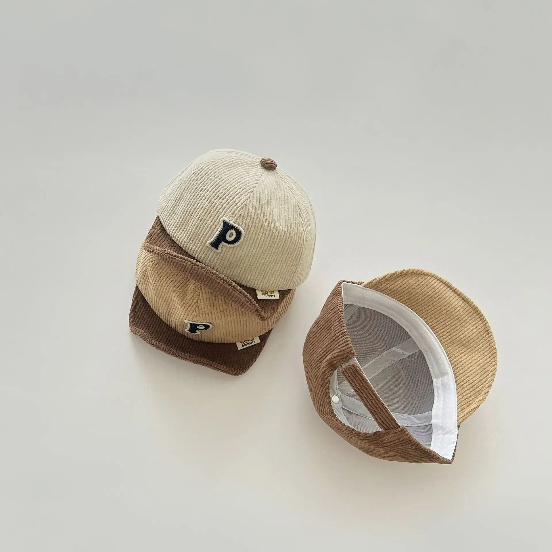 P-Shaped Baby Cap Autumn Winter 2025 - Image 7