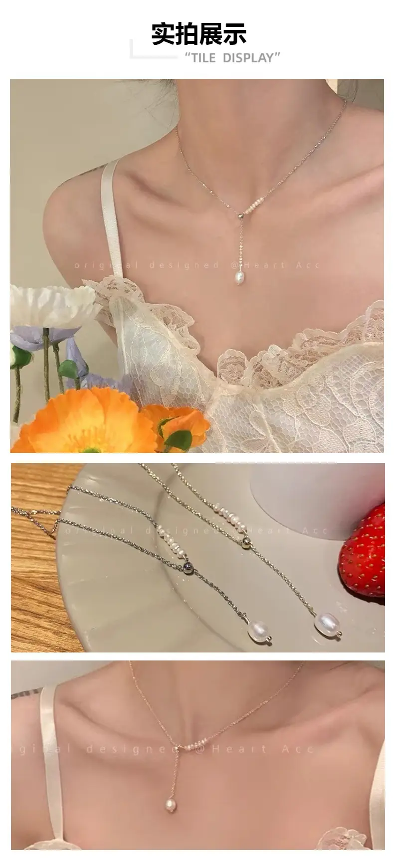 Natural Freshwater Pearl Necklace for Women — feature 4
