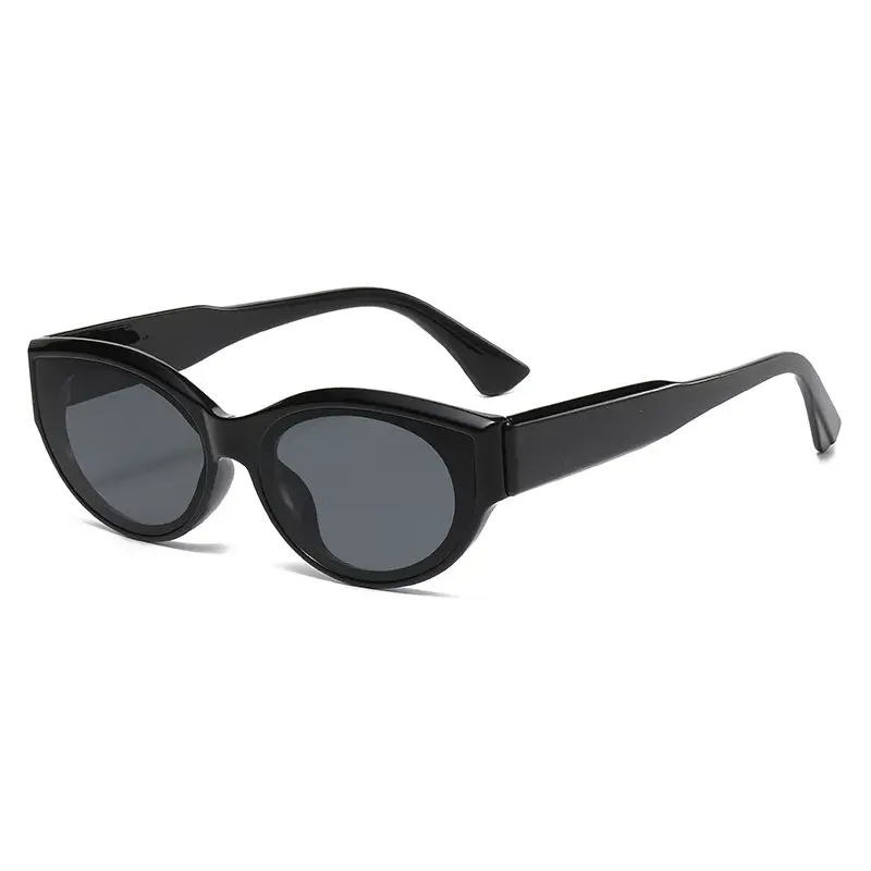 Retro Stylish Sunglasses with Concave Shape Small Frame - Image 10