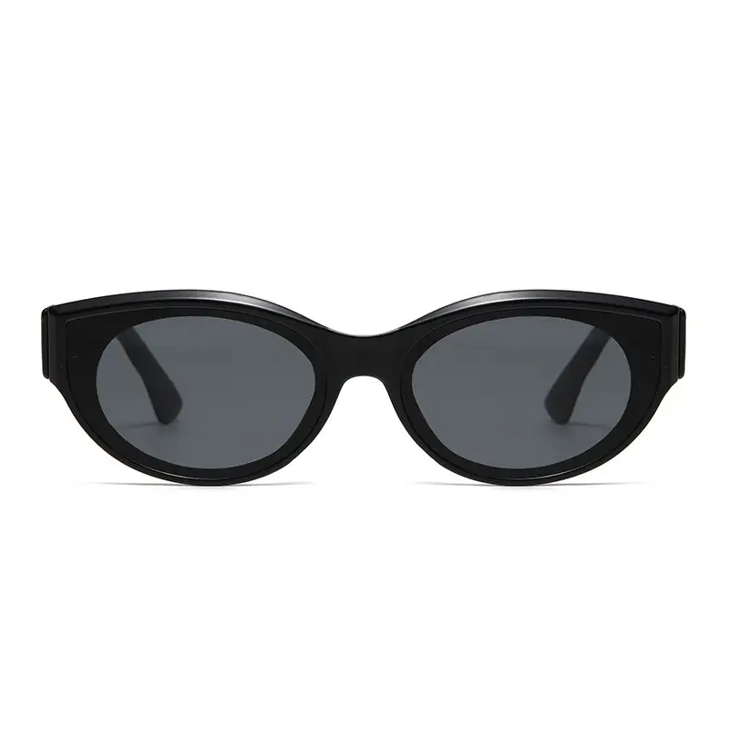 Retro Stylish Sunglasses with Concave Shape Small Frame - Image 11