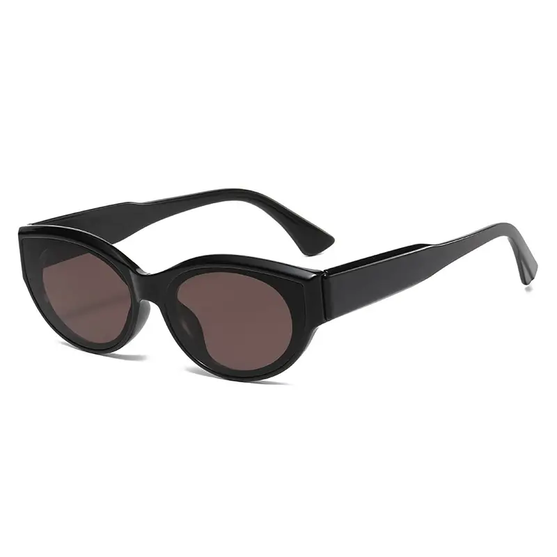 Retro Stylish Sunglasses with Concave Shape Small Frame - Image 12
