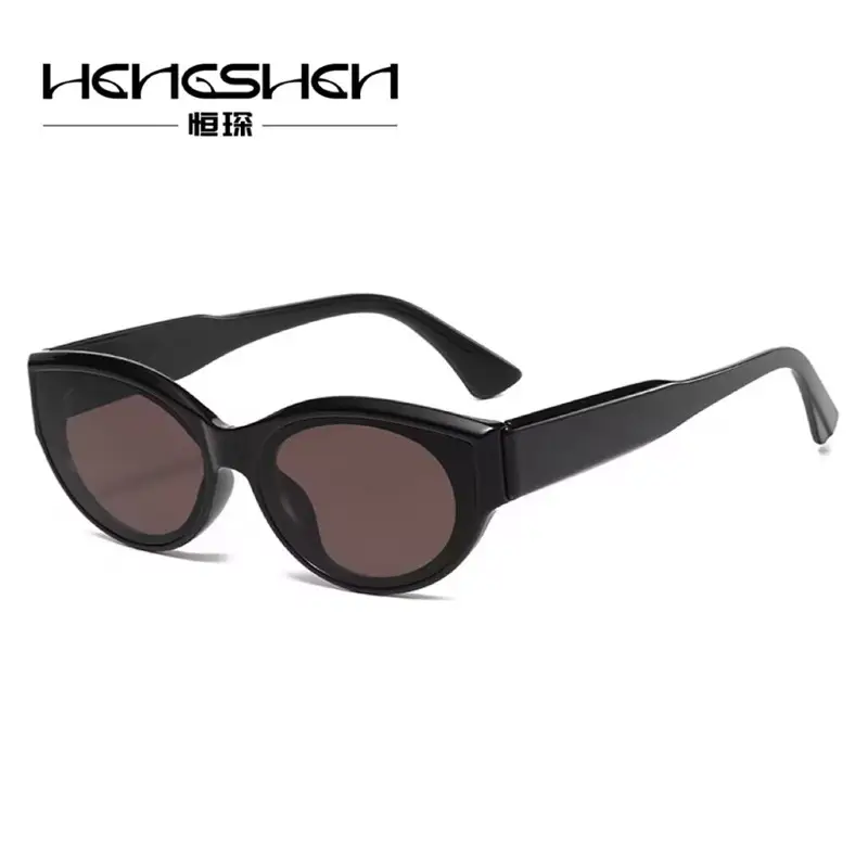 Retro Stylish Sunglasses with Concave Shape Small Frame - Image 1