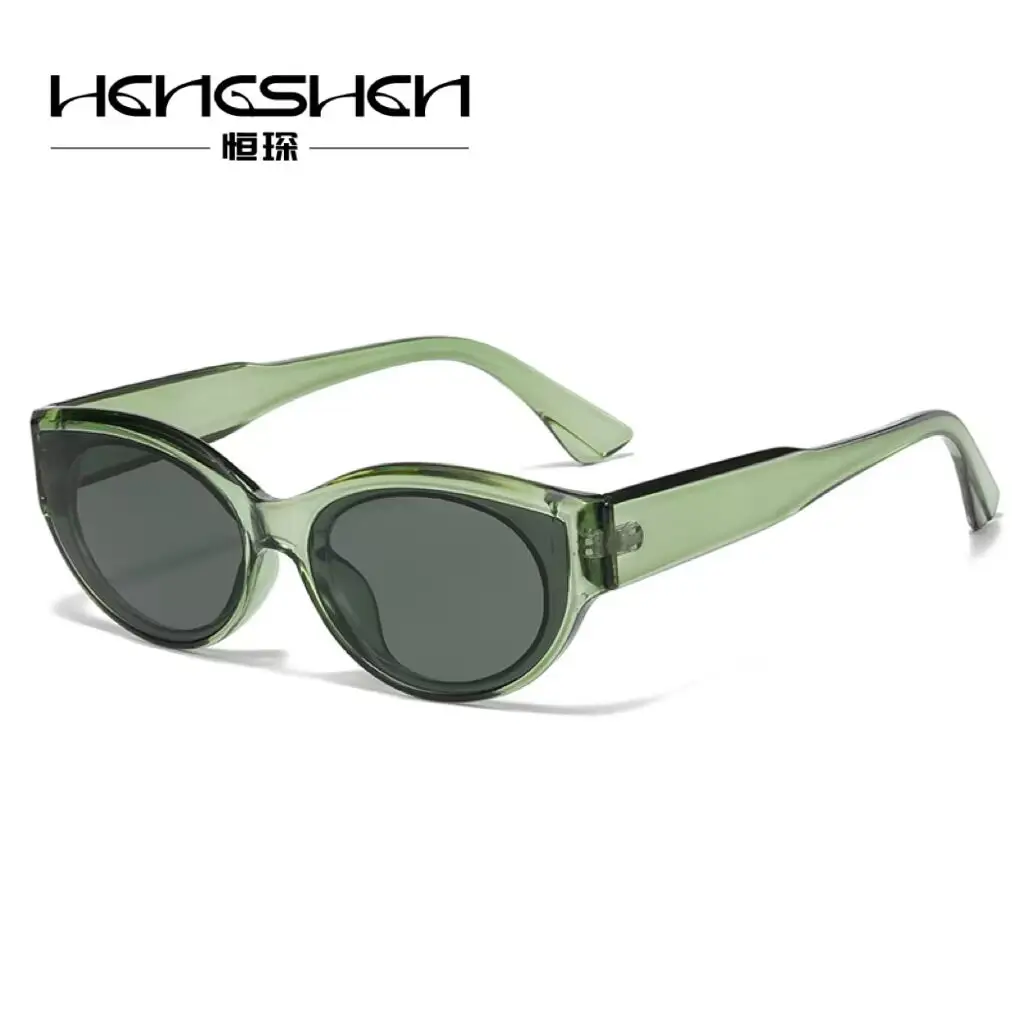 Retro Stylish Sunglasses with Concave Shape Small Frame - Image 2