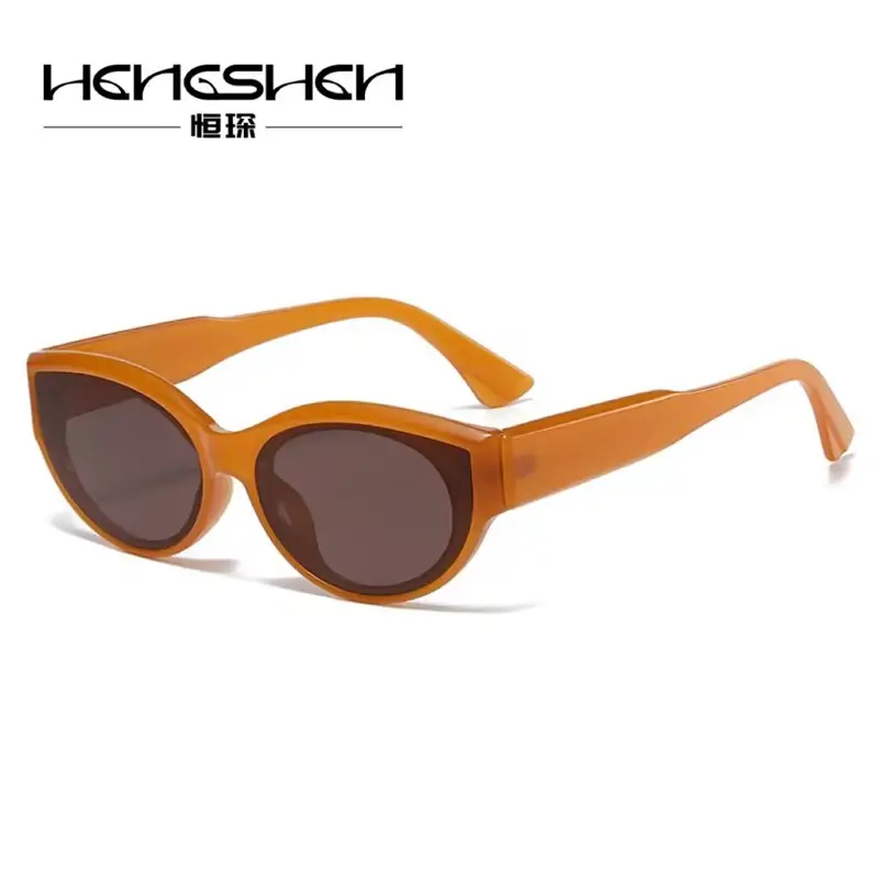 Retro Stylish Sunglasses with Concave Shape Small Frame - Image 3