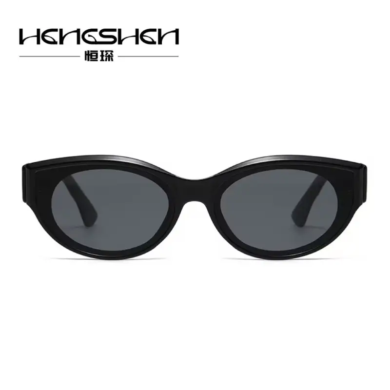 Retro Stylish Sunglasses with Concave Shape Small Frame - Image 7