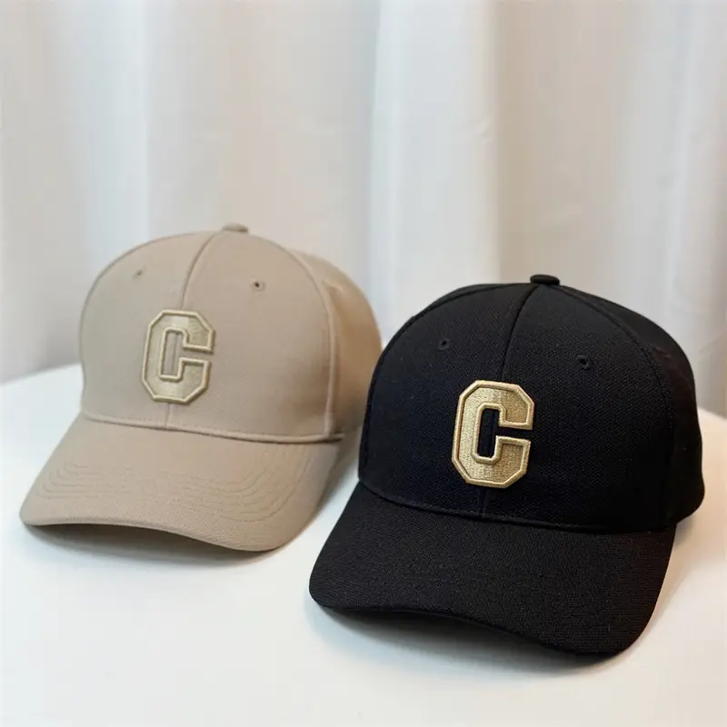 2023 G Logo Baseball Caps Beige & Cream - Image 5