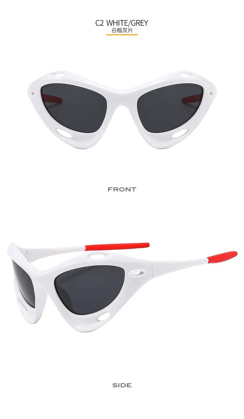Men Women UV400 Riding Sunglasses Blue — feature 10