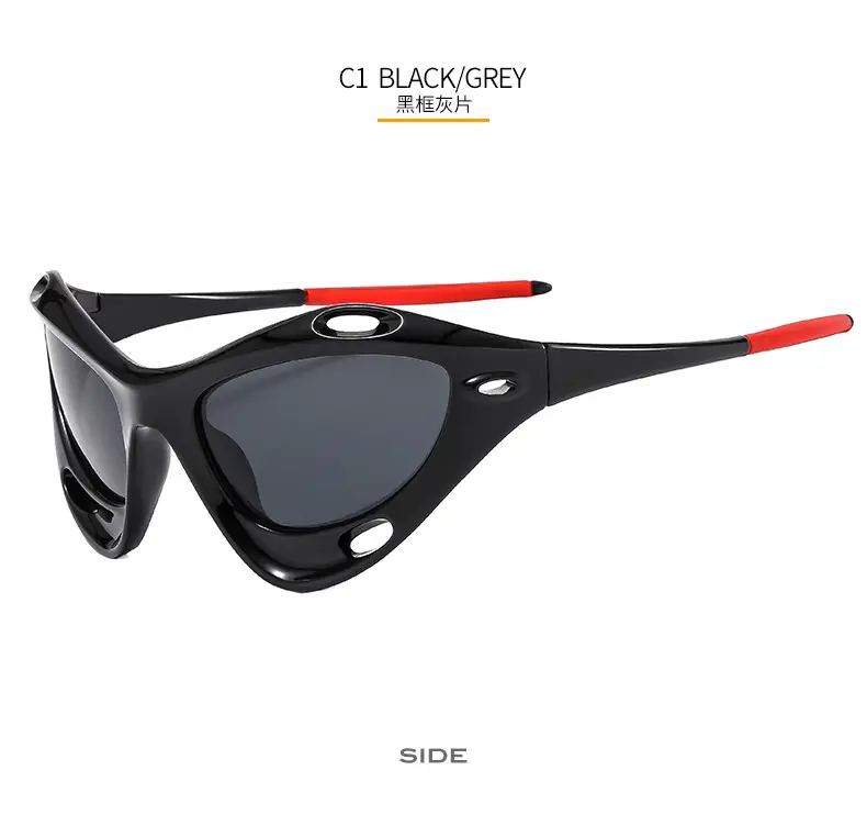 Men Women UV400 Riding Sunglasses Blue — feature 8