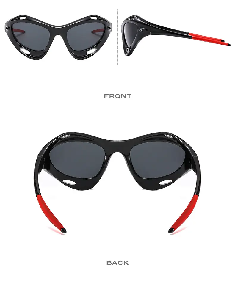 Men Women UV400 Riding Sunglasses Blue — feature 9