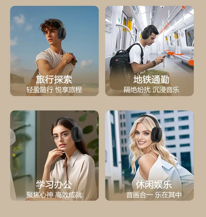 True Wireless Bluetooth Headset with ANC White — feature 7