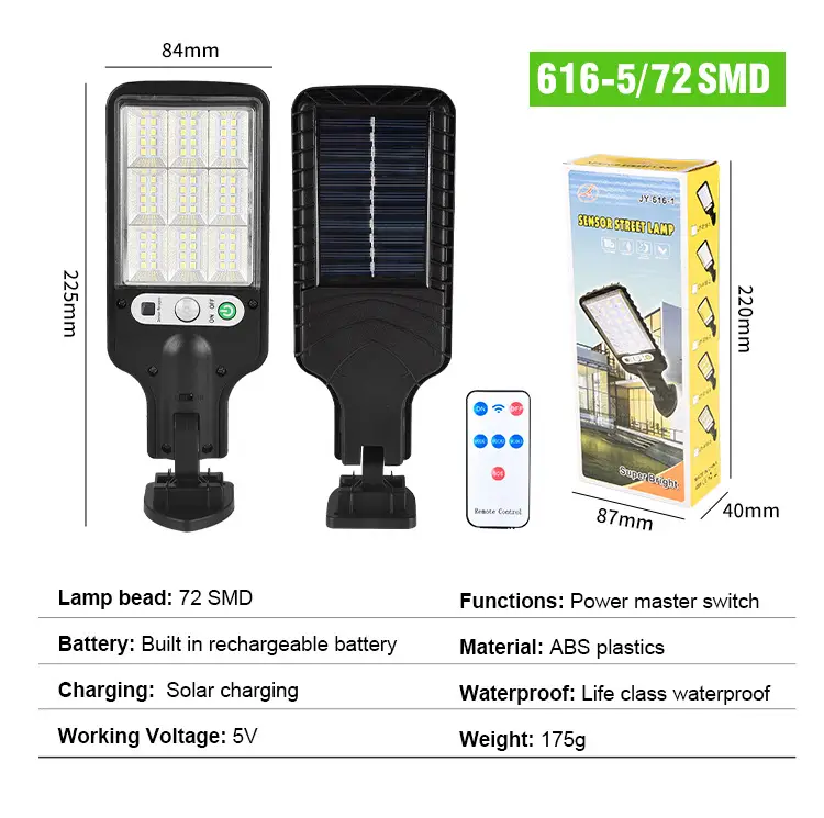 Solar LED Garden Lights with Remote Control