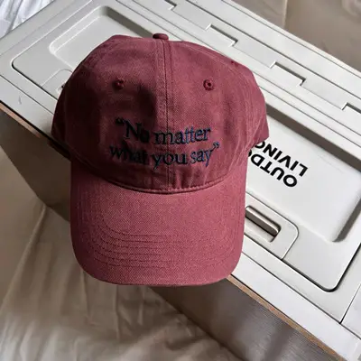 No matter Letter Embroidered Baseball Caps for Women 2023 - Image 6