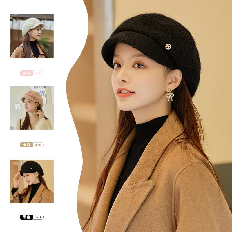 Women Fleece Lined Winter Hat with Ear Protectors - Image 3