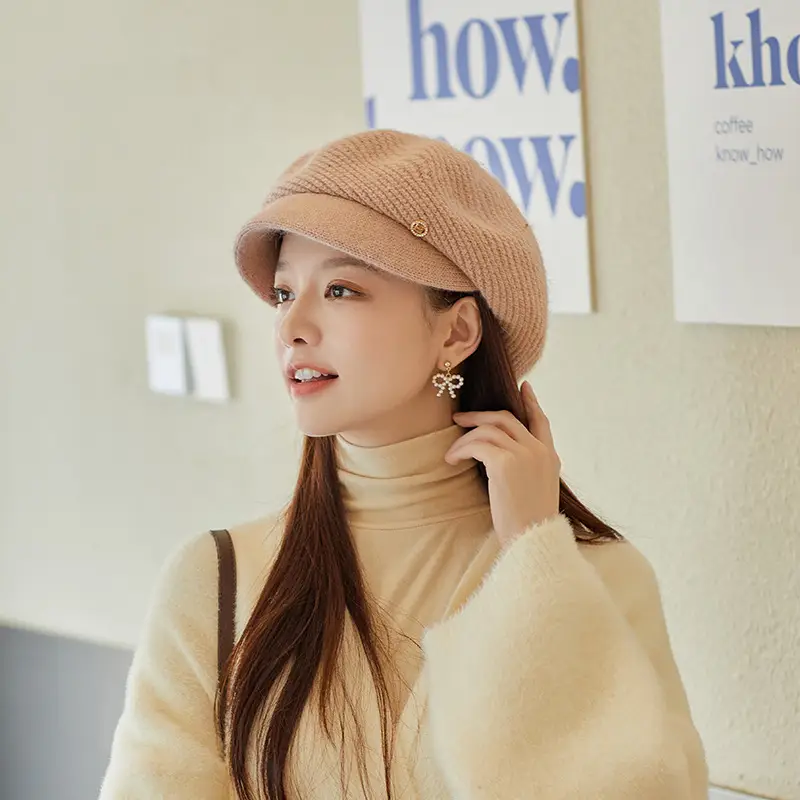 Women Fleece Lined Winter Hat with Ear Protectors - Image 4