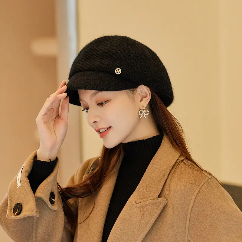 Women Fleece Lined Winter Hat with Ear Protectors - Image 5
