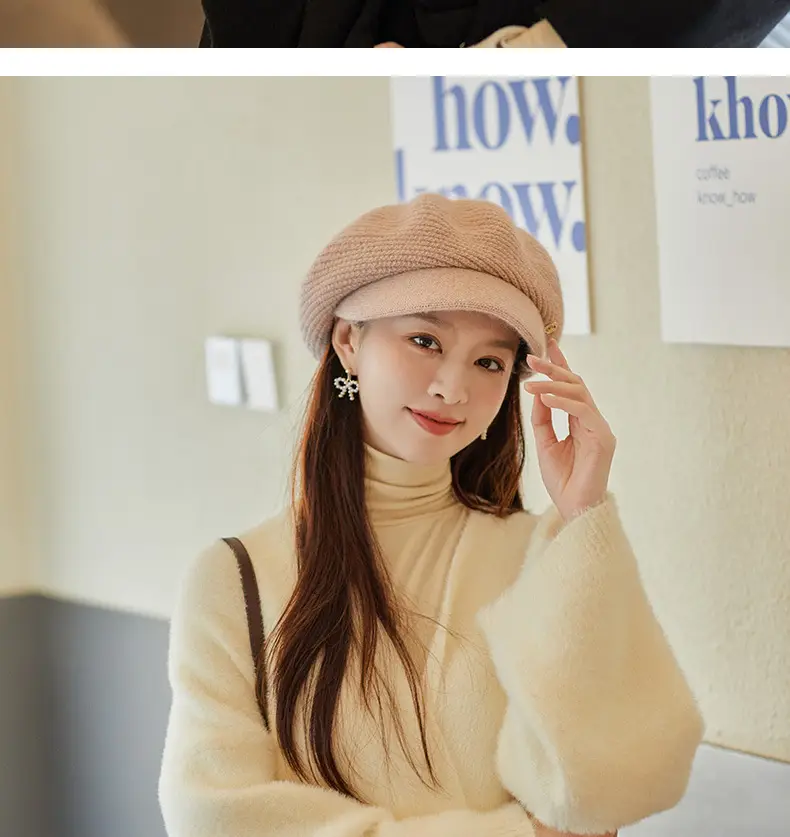 Women Fleece Lined Winter Hat with Ear Protectors — feature 12
