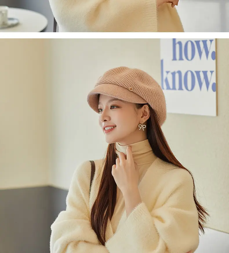 Women Fleece Lined Winter Hat with Ear Protectors — feature 13