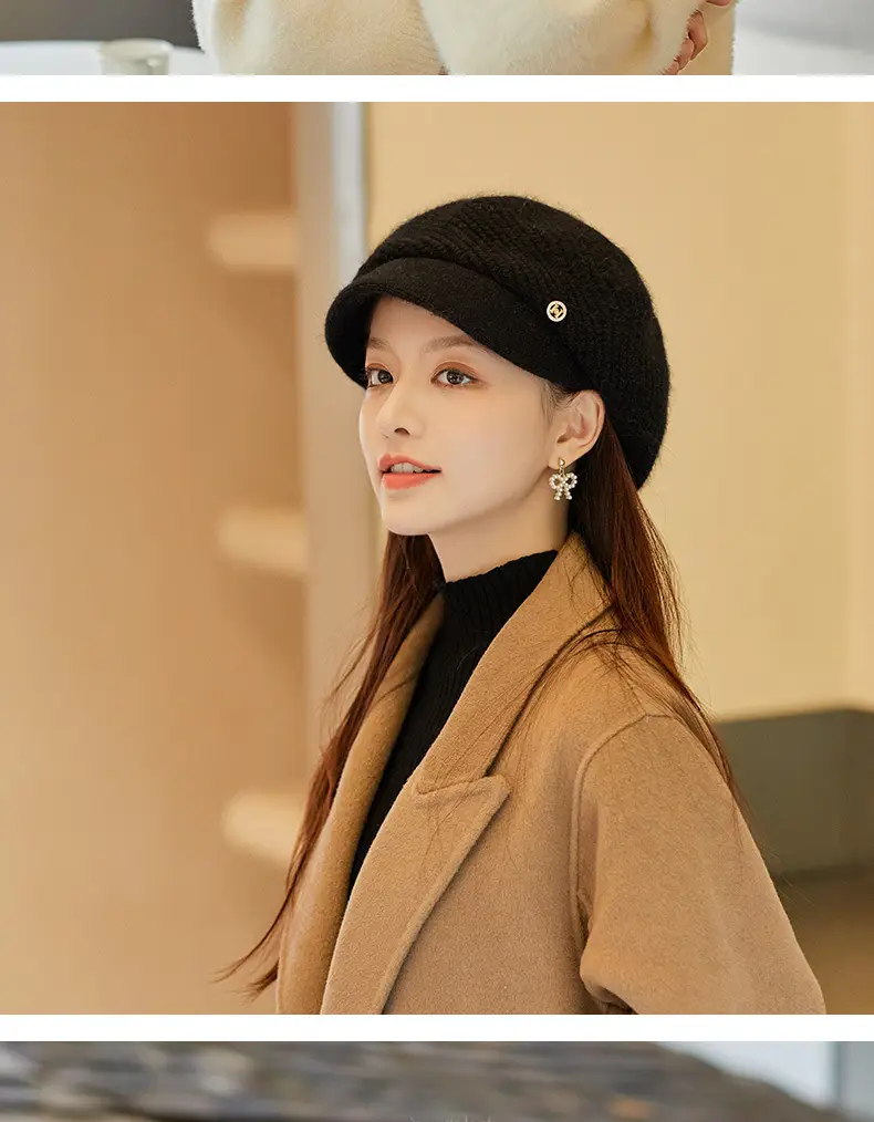 Women Fleece Lined Winter Hat with Ear Protectors — feature 14