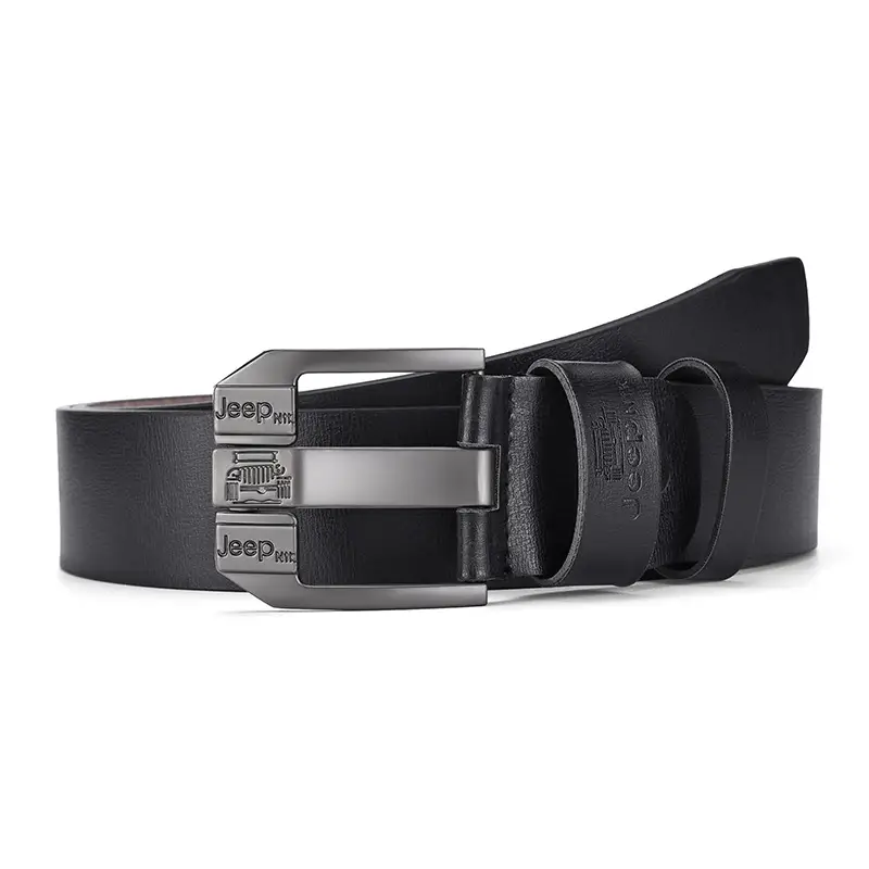 Men's Vintage Pin Buckle JEP Belt Cowhide - Image 7