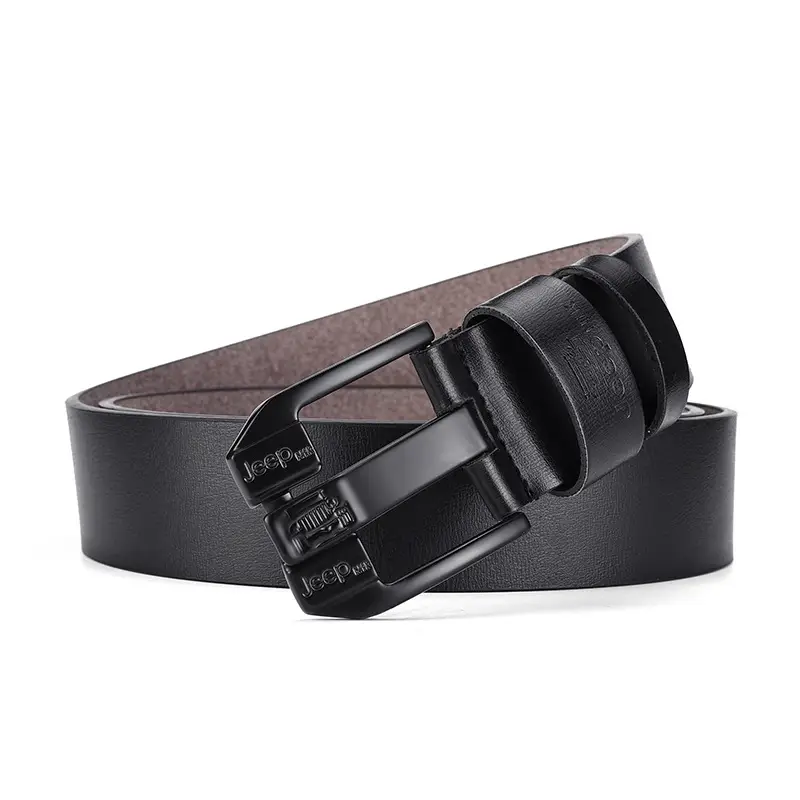 Men's Vintage Pin Buckle JEP Belt Cowhide β feature 10