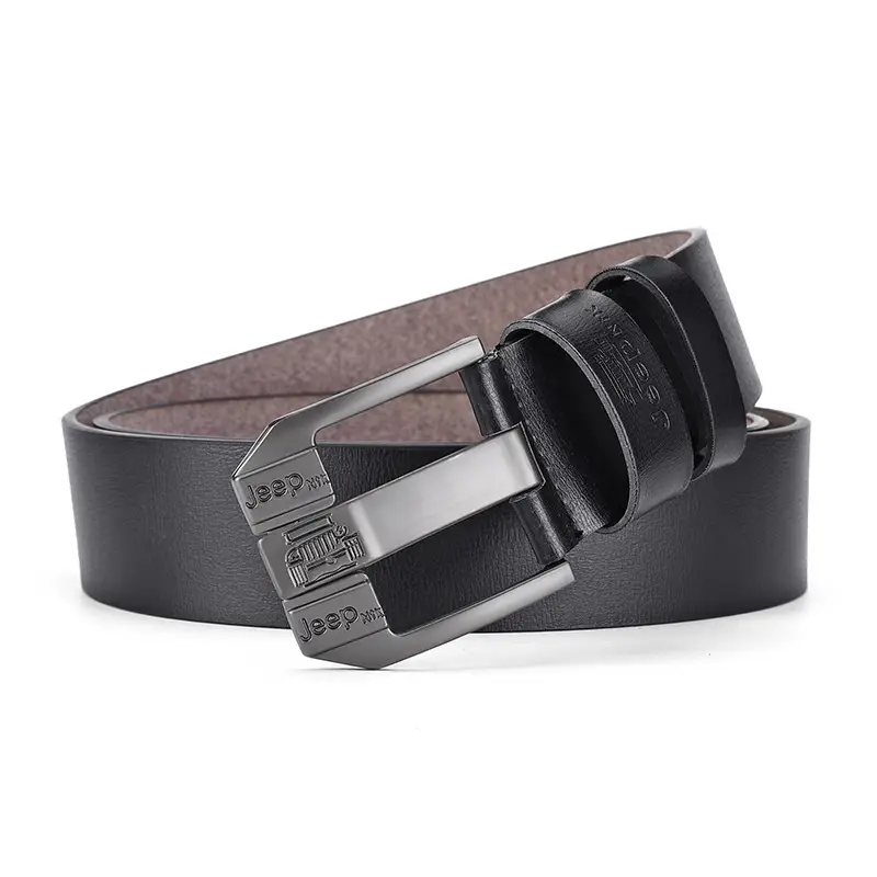 Men's Vintage Pin Buckle JEP Belt Cowhide β feature 12