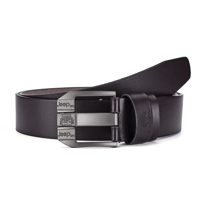 Men's Vintage Pin Buckle JEP Belt Cowhide β feature 8