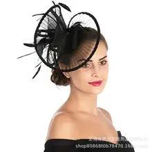 Red Mesh Hair Accessory for Women — feature 3