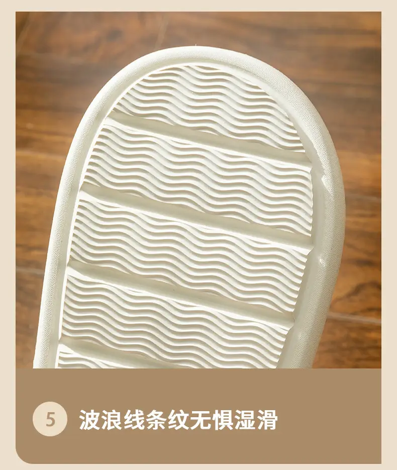Household Cloth Slippers for Men and Women, Indoor Non-Slip Wooden Floor Soft-Soled Fabric Cotton Slippers, Thick-Soled Couple Style, Soft — feature 11
