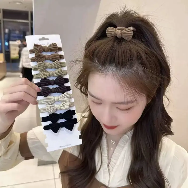Cute Brown Bow Hair Bands for Women 2023 - Image 4