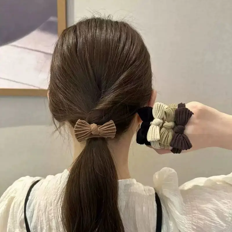 Cute Brown Bow Hair Bands for Women 2023 - Image 5