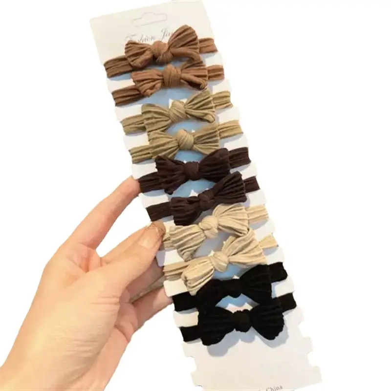 Cute Brown Bow Hair Bands for Women 2023 - Image 7