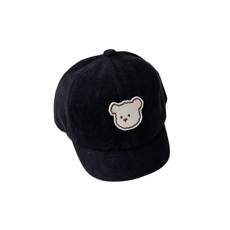 Children's Beige Bear Cap Spring Autumn - Image 9
