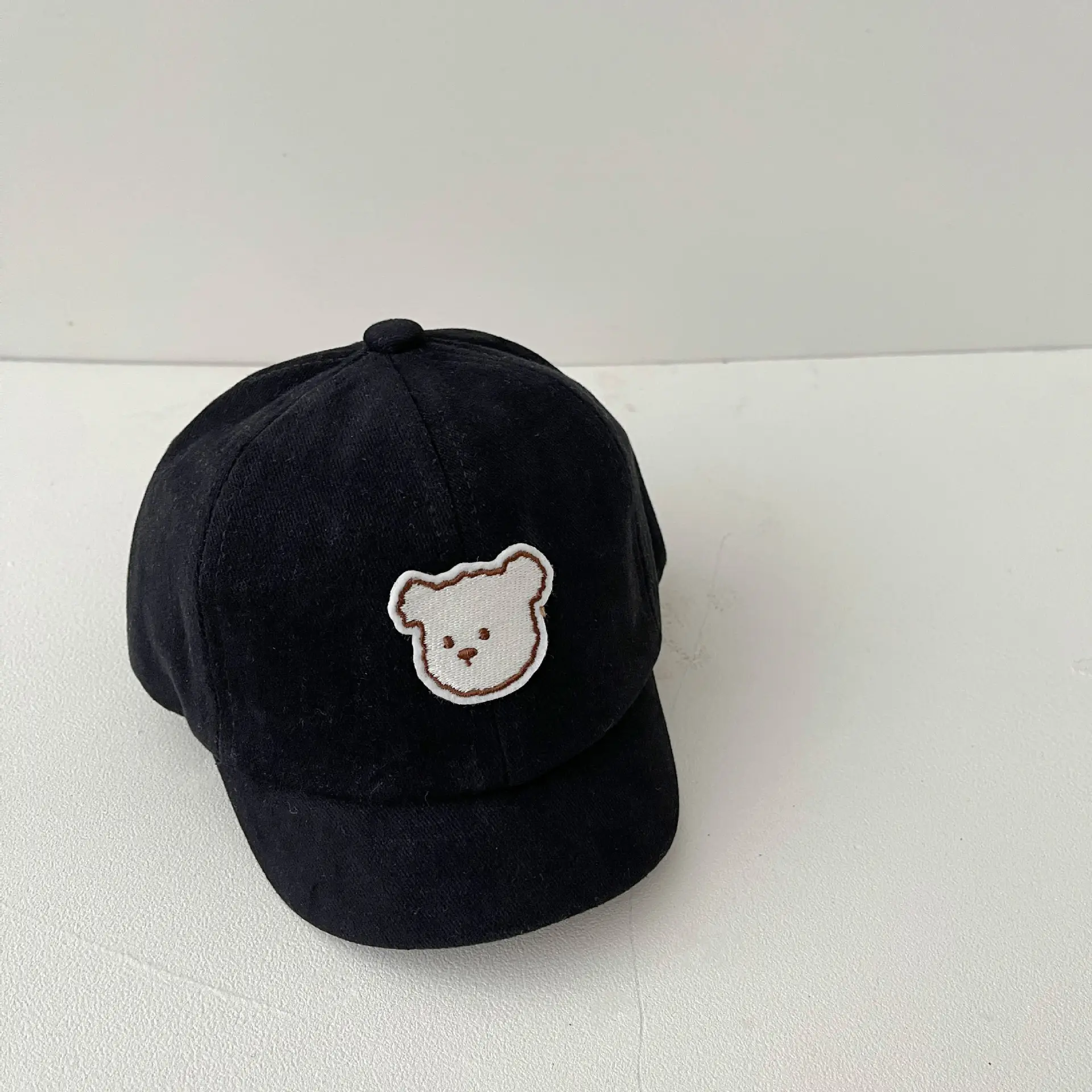 Children's Beige Bear Cap Spring Autumn — feature 9