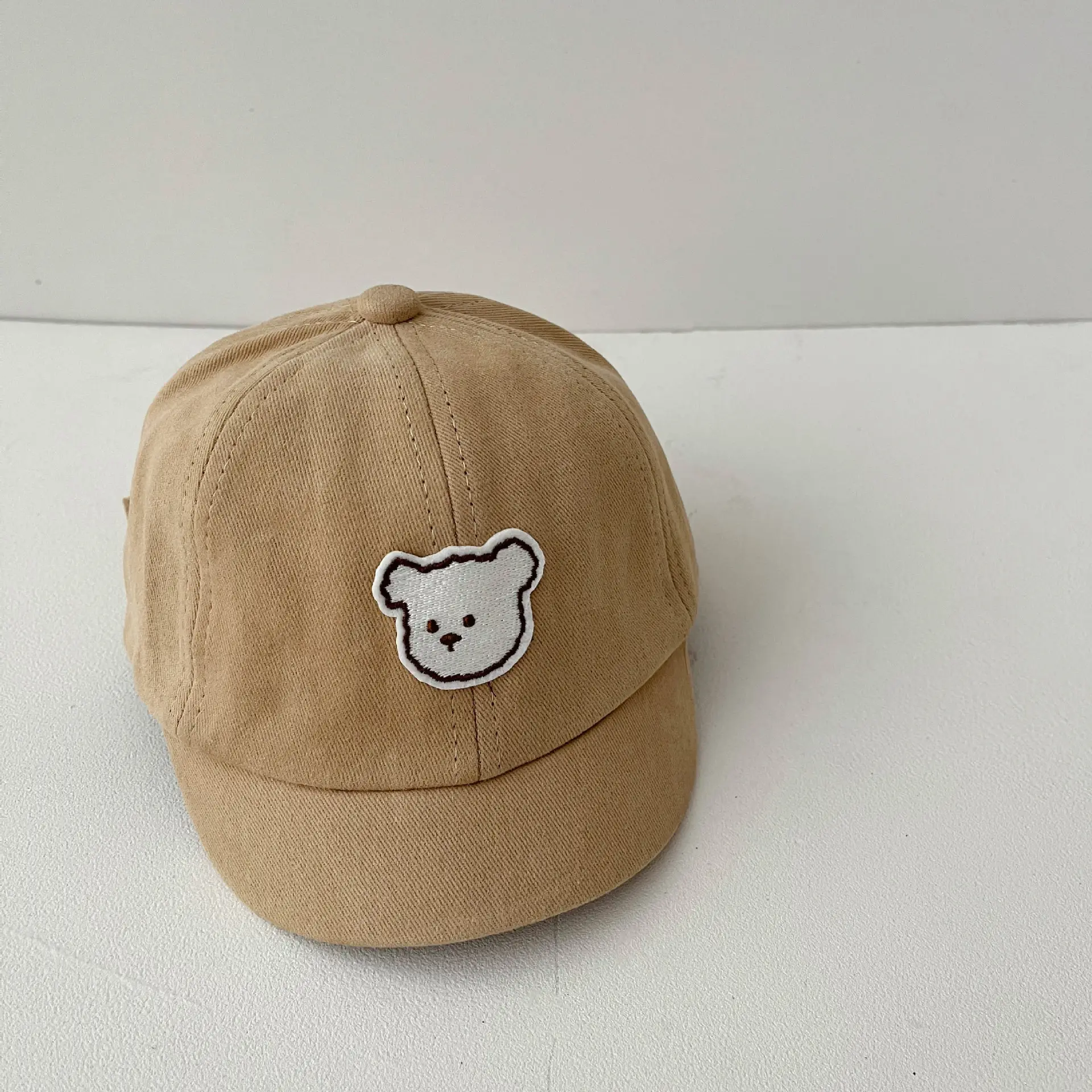 Children's Beige Bear Cap Spring Autumn - Image 2