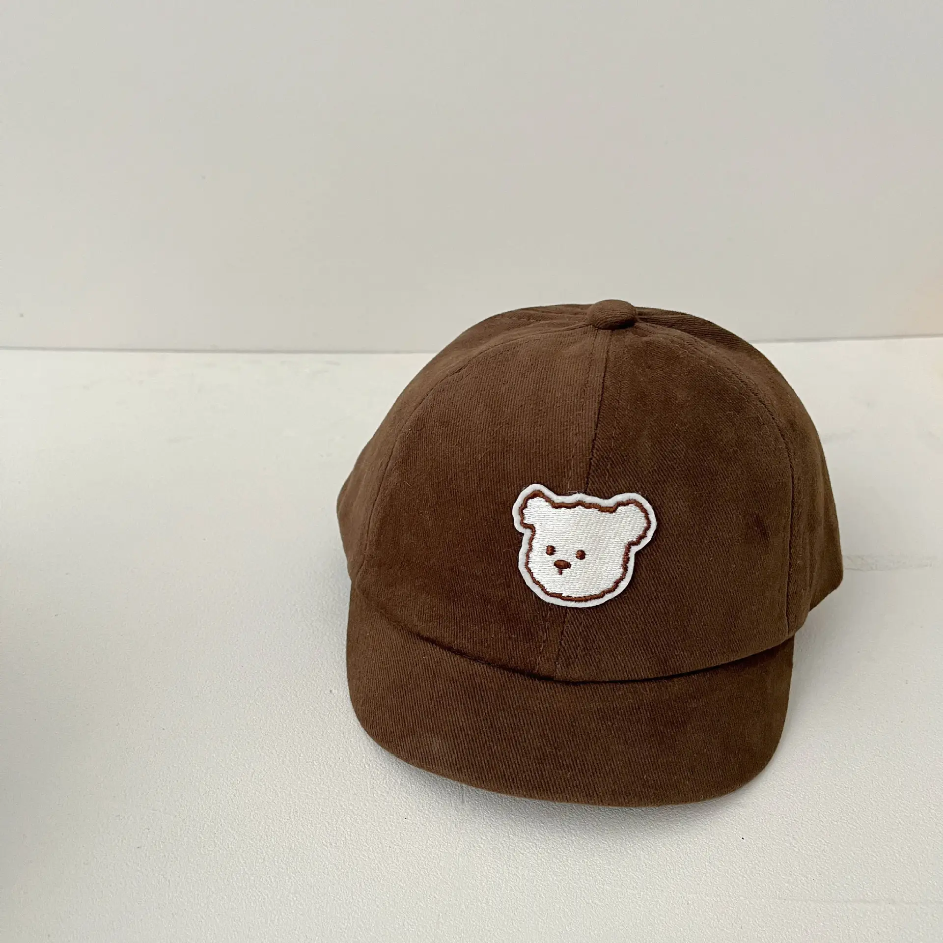 Children's Beige Bear Cap Spring Autumn - Image 4