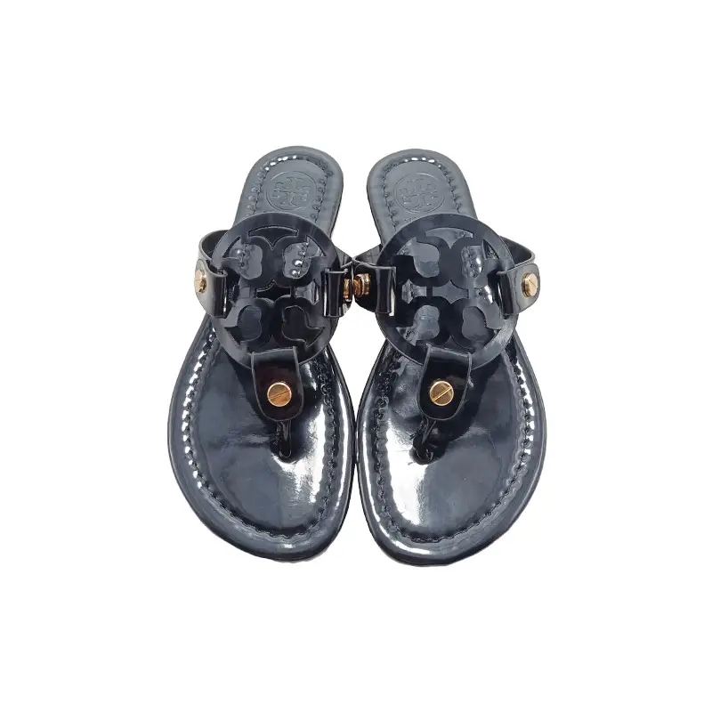 Women Red Crocodile Embellished Flip Flops 2023