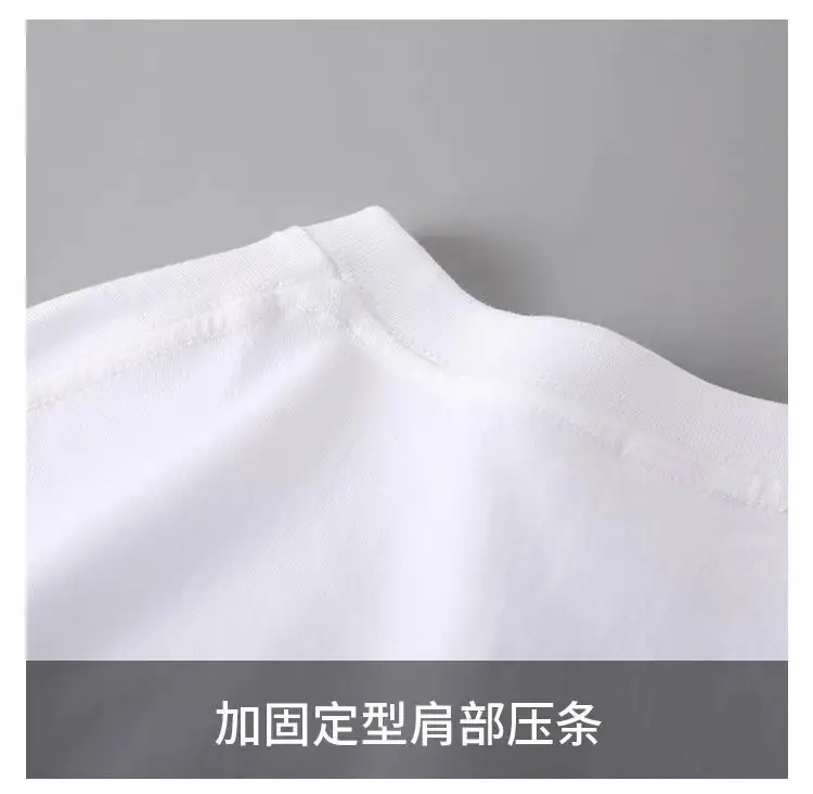 Heavy 260g Cotton T-Shirt Men's Long Sleeve Round Neck — feature 6