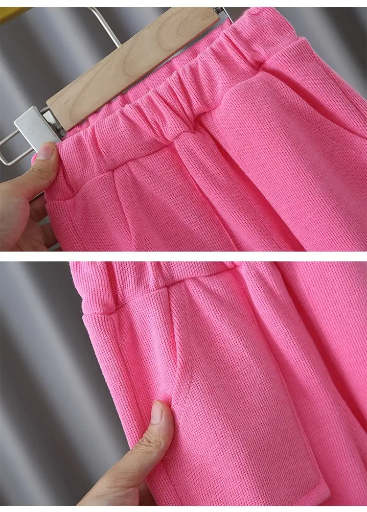 2026 New Fashionable and Stylish Spring and Autumn Suits for Girls, Two-Piece Clothing Sets for Baby Girls, Sports and Leisure Suits — feature 17