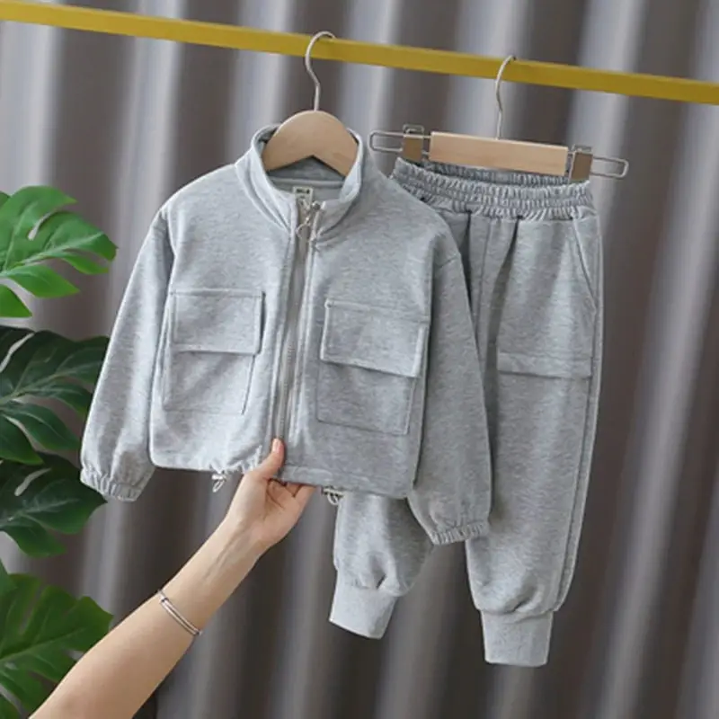 2026 New Fashionable and Stylish Spring and Autumn Suits for Girls, Two-Piece Clothing Sets for Baby Girls, Sports and Leisure Suits — feature 7